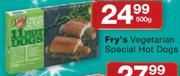 Fry's Vegetarian Special Hot Dogs-500gm