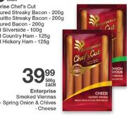 Enterprise Smoked Viennas Spring Onion & Chives/Cheese-500g Each