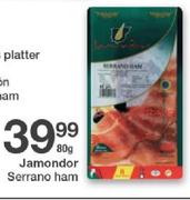 Jamondor Serrano Ham-80g