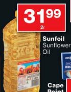 Sunfoil Sunflower Oil-2Ltr