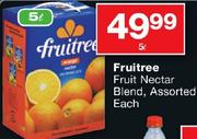 Fruitree Fruit Nectar Blend Assorted-5Ltr