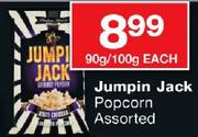 Jumpin Jack Popcorn Assorted-90/100g Each
