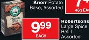 Robertsons Large Spice Refill Assorted