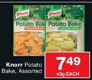 Knorr Potato Bake Assorted-43g Each
