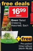 Knorr Salad Dressing Assorted-340ml