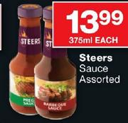 Steers Sauce Assorted-375ml Each