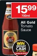 All Gold Tomato Sauce-700ml
