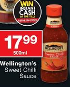 Wellington's Sweet Chilli Sauce-500ml