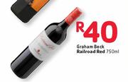 Graham-Beck Railroad Red-750ml