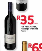 Fish Hoek-Merlot, Pinotage Or Shiraz-750ml 