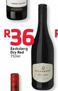 Backsberg Dry Red-750ml