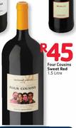Four Cousins Sweet Red-1.5L