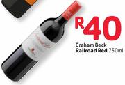 Graham Beck Railroad Red-750Ml