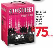 4th Street Sweet Rose Or Sweet White-5L