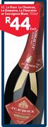 J.C.Le Roux La Chanson,Le Domaine,La Fleurette Or Sauvignon Blanc-750ml