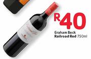 Graham Beck Railroad Red-750ml