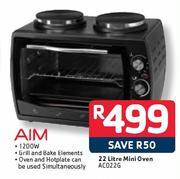 Mini oven specials top