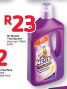 Mr Muscle Tile Cleaner Assorted-750ml