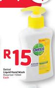 Dettol Liquid Handwash Assorted-150ml Each