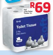 PnP 2 Ply Toilet Tissues-18's