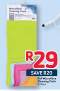 PnP Microfibre Cleaning Cloth-5 Pack