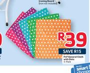 PnP General Cloth With Dots-5 Pack