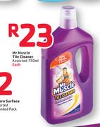 Mr Muscle Tile Cleaner Assorted-750ml Each