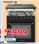 Kelvinator Built-in Oven Set(Oven, Hobb And Hood)