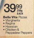 Bella Vita Pizzas-250g Each