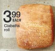 Ciabatta Roll