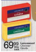 Lancewood Cheddar/gouda-900g Each