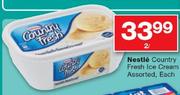 Nestle Country Fresh Ice Cream Assorted-2L