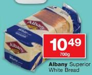 Albany Superior White Bread-700g