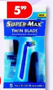 Super-Max Weggooibare Dubbellem Skeermasse-4/5