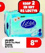 Lil-Lets Soft & Dry Maxi Doekies-8/10 elk