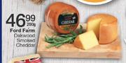 Ford Farm Oakwood Smoked Cheddar-200g