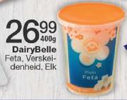 Dairy Belle Feta Verskeidenheid-400g Elk