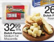 Dutch Farms Medium Fat Mozzarella-227g