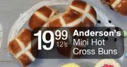 Anderson's Mini Hot Cross Buns-12's