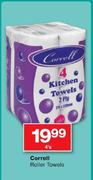 Correll Roller Towels-4's