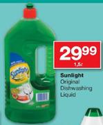 Sunlight Original Dishwashing Liquid-1.5L