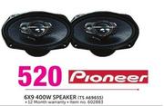 Pioneer 6x9 400W Speaker TS-A69655