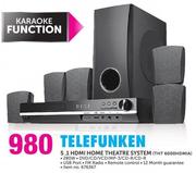 Telefunken 5.1 HDMI Home Theatre System THT 6000HDMIA