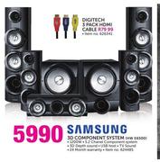 Samsung 3D Component System HW E6500