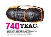 Teac Wireless Sound Blaster NUKE JR