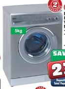 Defy Metallic Front Load Washing Machine(DAW323)-5kg