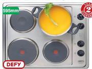 Defy Stainless Steel Slimline Hob(DHD358)-595mm