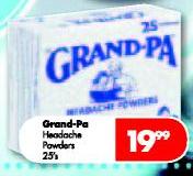Grand-Pa Headache Powders-25's