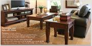 Plantation Lounge Collection Coffee Table In Antique Stain-1600x1100mm