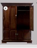 Plantation TV Cabinet With Folding Doors